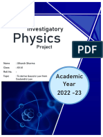 Physics Investigatory Project File by Ut