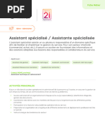 Assistant Specialise Assistante Specialisee 06 06 2024