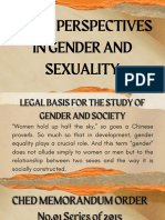 Legal Gender and Society