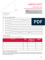 Membership Application Form 2022