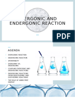 Exergonic and Endergonic Reaction