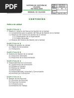 Manual de Calidad Iso