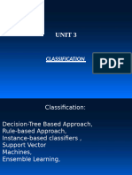 Unit 3 Classification - Dr. Vidyut D