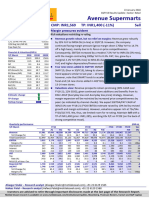 Avenue Supermarts: CMP: INR1,569 TP: INR1,400 (-11%)