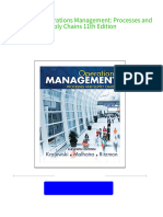 PDF (Ebook PDF) Operations Management: Processes and Supply Chains 11th Edition Download