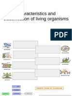 Y9 - 1. Characteristics and Classification of Living Organisms