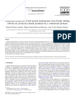 Functional Properties of Fish Protein Hydrolysates