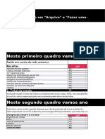 Planilha Organização Financeira Warren