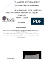 Evidencia - 1 - Preinscripcion de La Salud