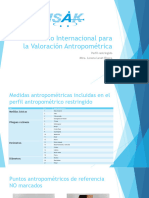 Protocolo Internacional para La Valoración Antropométrica