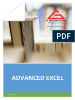 Syllabus - Advanced Excel - Ver 7.0