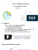 Lecture Notes 4.1 - RadianDegreeAngles (F2023)