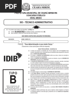 Prova Idib 2024