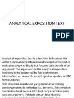 Analytical Exposition Text