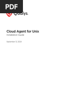 Qualys Cloud Agent Unix Install Guide