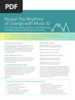 2 MusicID Reveals The Rhythms of Change