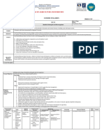 Bio 101 Syllabus A.Y 2019-2020