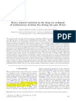 Akaram Et Al., 2015 JESS - Heavy Mineral Variation in Deep Sea Sediment in SE Arabian Sea