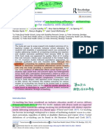 A Systematized Review of Co-Teaching Efficacy in Enhancing Inclusive Education For Students With Disability