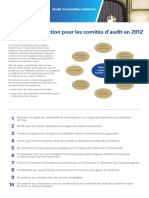 10 Points D'attention Pour Les Comités D'audit en 2012