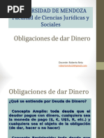 Reta Obligaciones de Dar Dinero Umza 2017