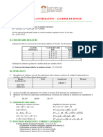 TD Rappel Numérique - Algébre de Boole