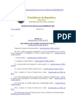 Decreto-Lei 2848 - 1949 - Código Penal - Crimes Servidor