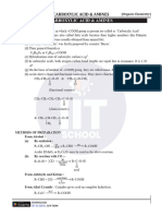 HACKHEIST @TEAM OPTECH Sheet 01 Carboxylic Acids and Amines