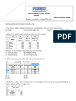 AS - QB - VI - Comp - Introduction To OpenOffice Calc