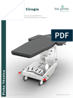 FT-GTE-01 - Ficha Técnica - Mesa de Cirugía MC-805 E - V.01