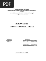 Retencion de Islr