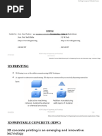 Mix Design Concept For 3D Printable Concrete by Jithin