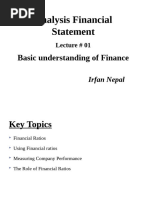 Analysis Financial Statement: Basic Understanding of Finance