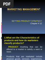 Marketing Management - Chapter 12