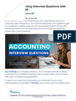 Top 128 Accounting Interview Questions With Answers For 2024