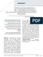 Biodigestor A Partir de Residuos Alimentares Uma Proposta para o Restaurante Universitario Da Ufersa Mossoro