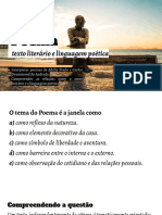 Poemas - Texto Literário e Linguagem Poética