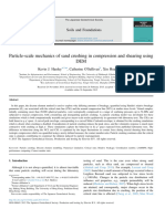 2015-Sullivan-Particle Scale Mechanics of Sand Crushing in Compression and Shearing