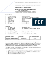 2024 RRHI Minutes of The Annual Meeting of SH