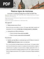 Tipos de Mociones Nuevas Briefing VI BP Salamanca 2023