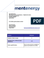 Uk Oil and Gas Industrial Strategy Data Excel2007