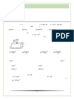 C25 PHYSICS Practice Sheet - Motion & Relative Motion