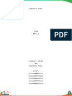 Esbolço Estrutura Projeto de Pesquisa