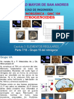 Cap 3 ELEMENTOS REGULARES - Parte 7. Grupo 15 Del Nitrógeno