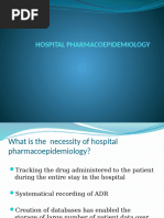 Hospital Pharmacoepidemiology