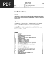 User Guide For Cloning - 3 - 198 17-CNZ 222 76 Rev - J