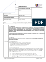 LAB 3 - Particle Size Distribution (Level 1)