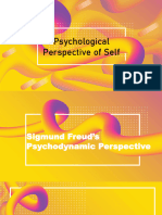 Week 6 - Psychological Perspective of The Self