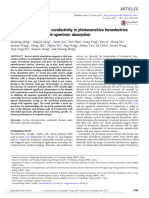 全可见光吸收的光敏铁电材料... 有增强的畴壁导电性（英文） 邓建明