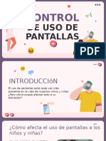 Control Del Uso de Pantallas